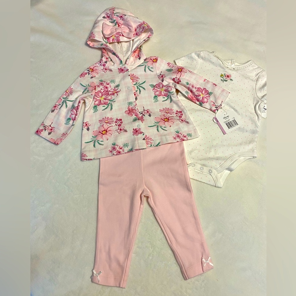 NWT Little Me 3-piece Set